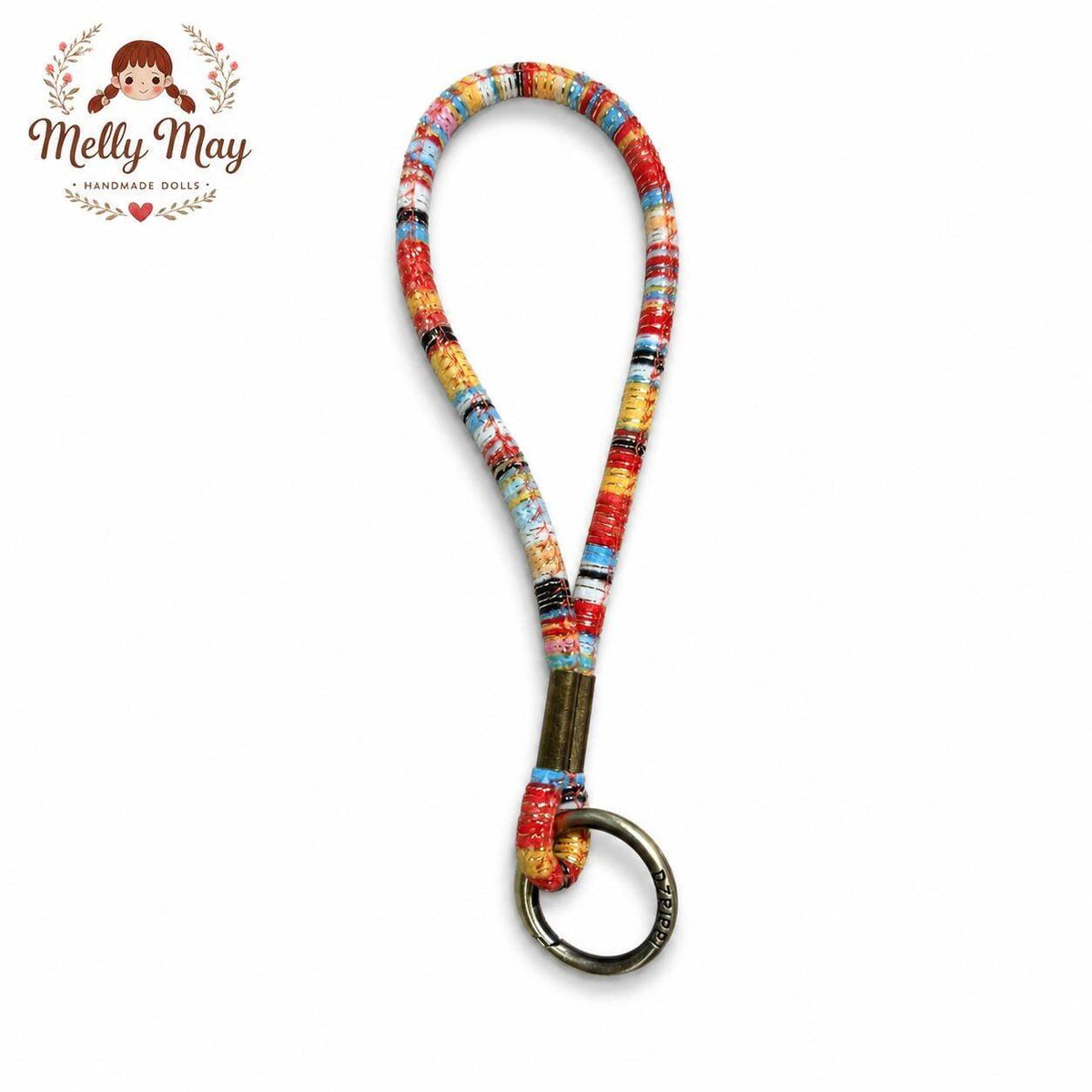 Pouty Cat Handmade Bag Charm | Fabric Keychain