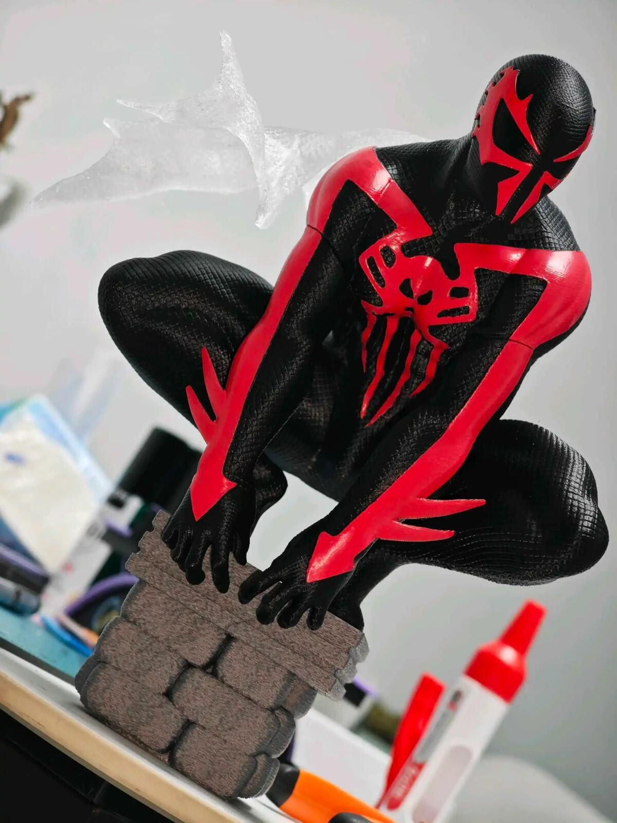 3D Printed Spider-Man 2099 Figure | DIY Paintable Model