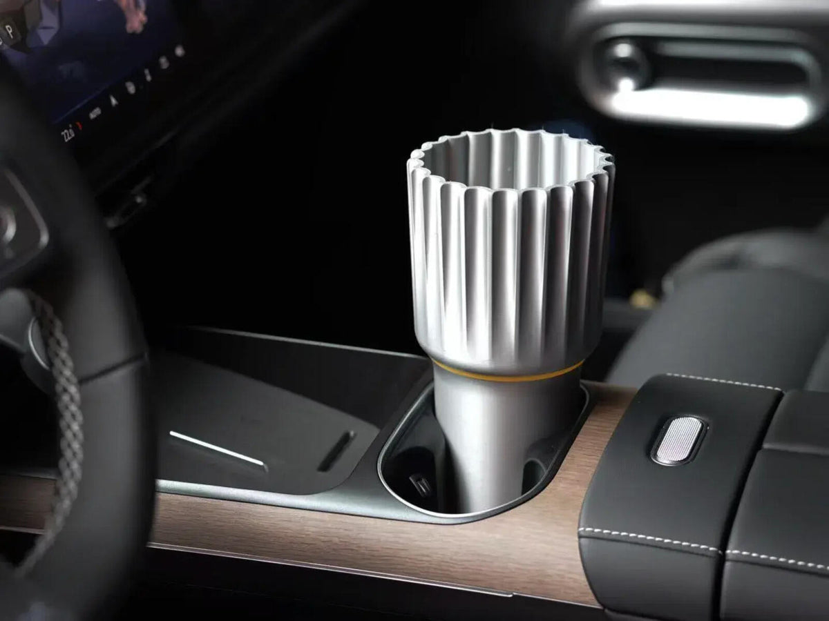 🚗 Universal Car Cup Holder Trash Can | 3D Printed