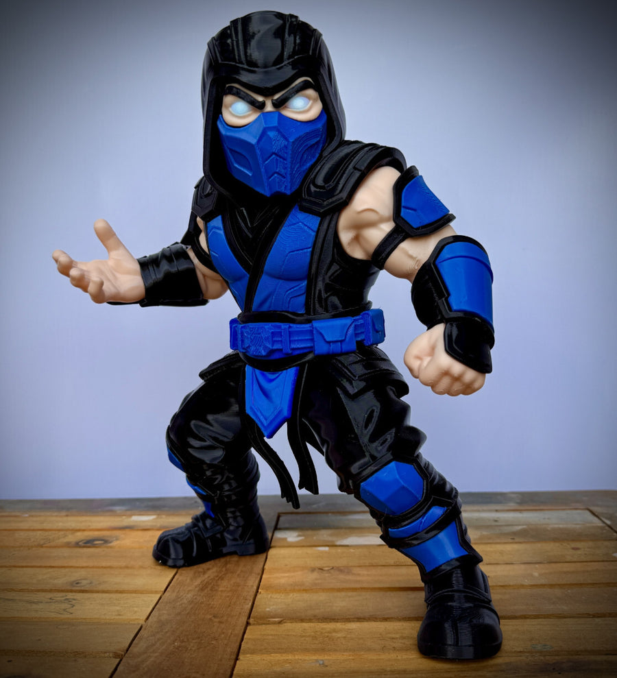 11-Inch Sub-Zero 3D Printed Figure