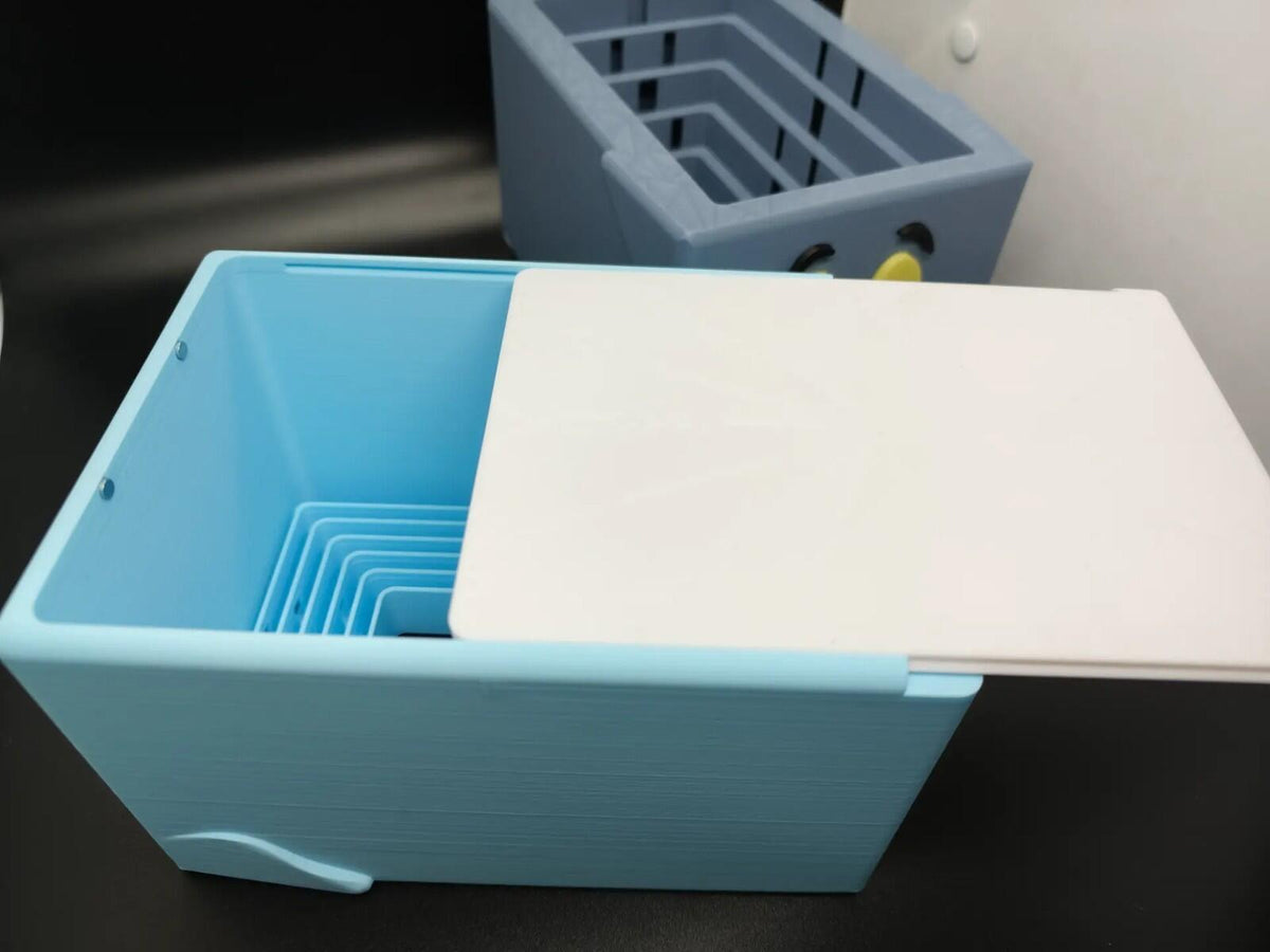 3D Printed Cartoon Cat Style Tissue Box – Sunken Design Napkin Holder