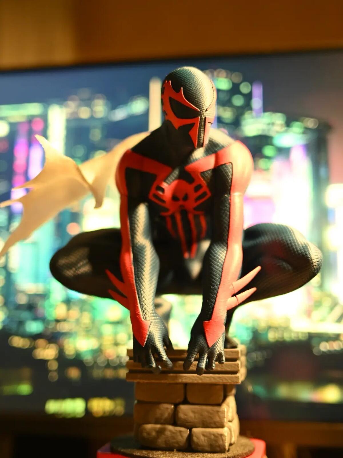 3D Printed Spider-Man 2099 Figure | DIY Paintable Model