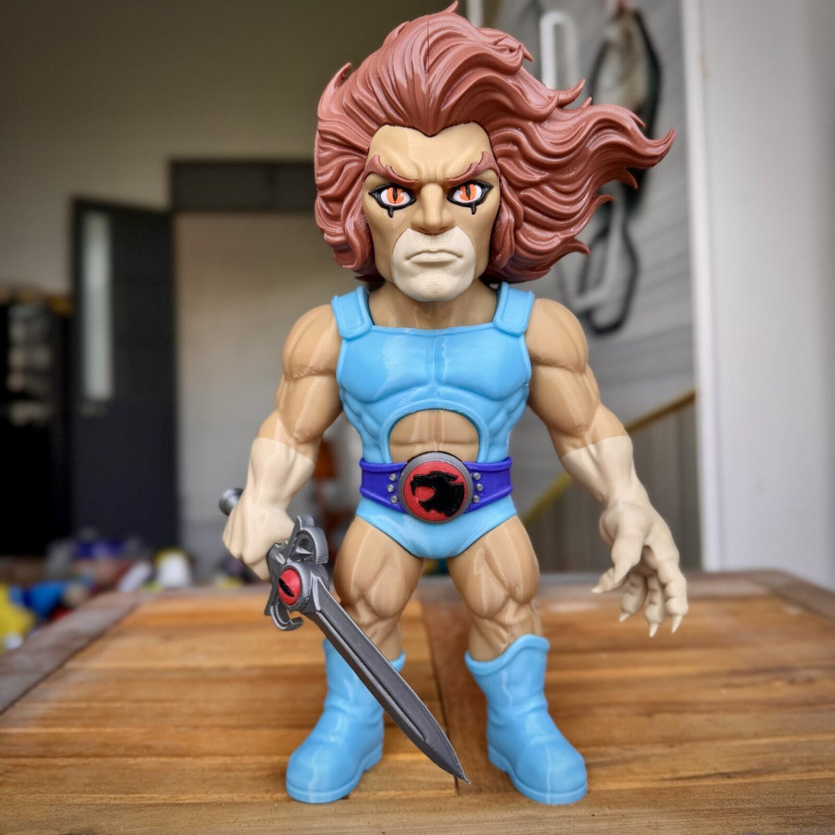Lion-O Fan Art 3D Printed Statue