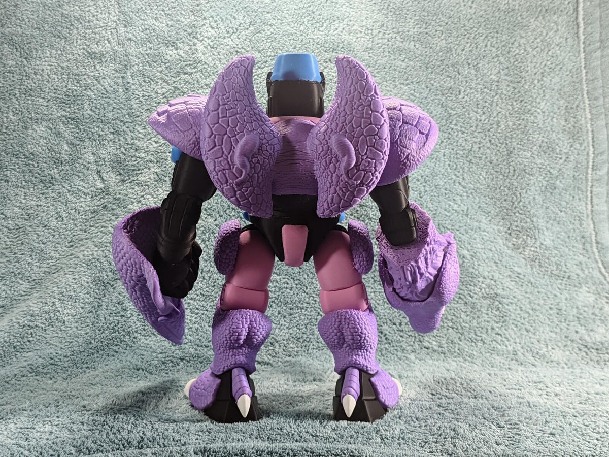 Chibi Mechanical T-Rex Warrior | Beast-Style Robot Figure | Transformers