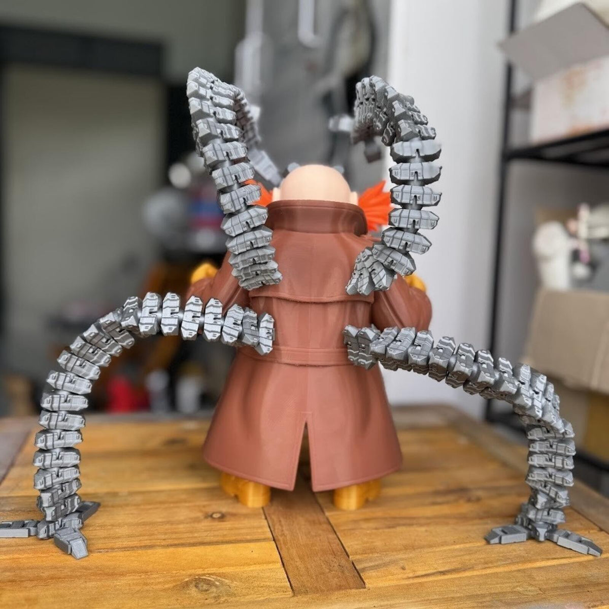 🤖 DR. EGGTOPUS – Chibi Mecha Crossover Fan Art Figure