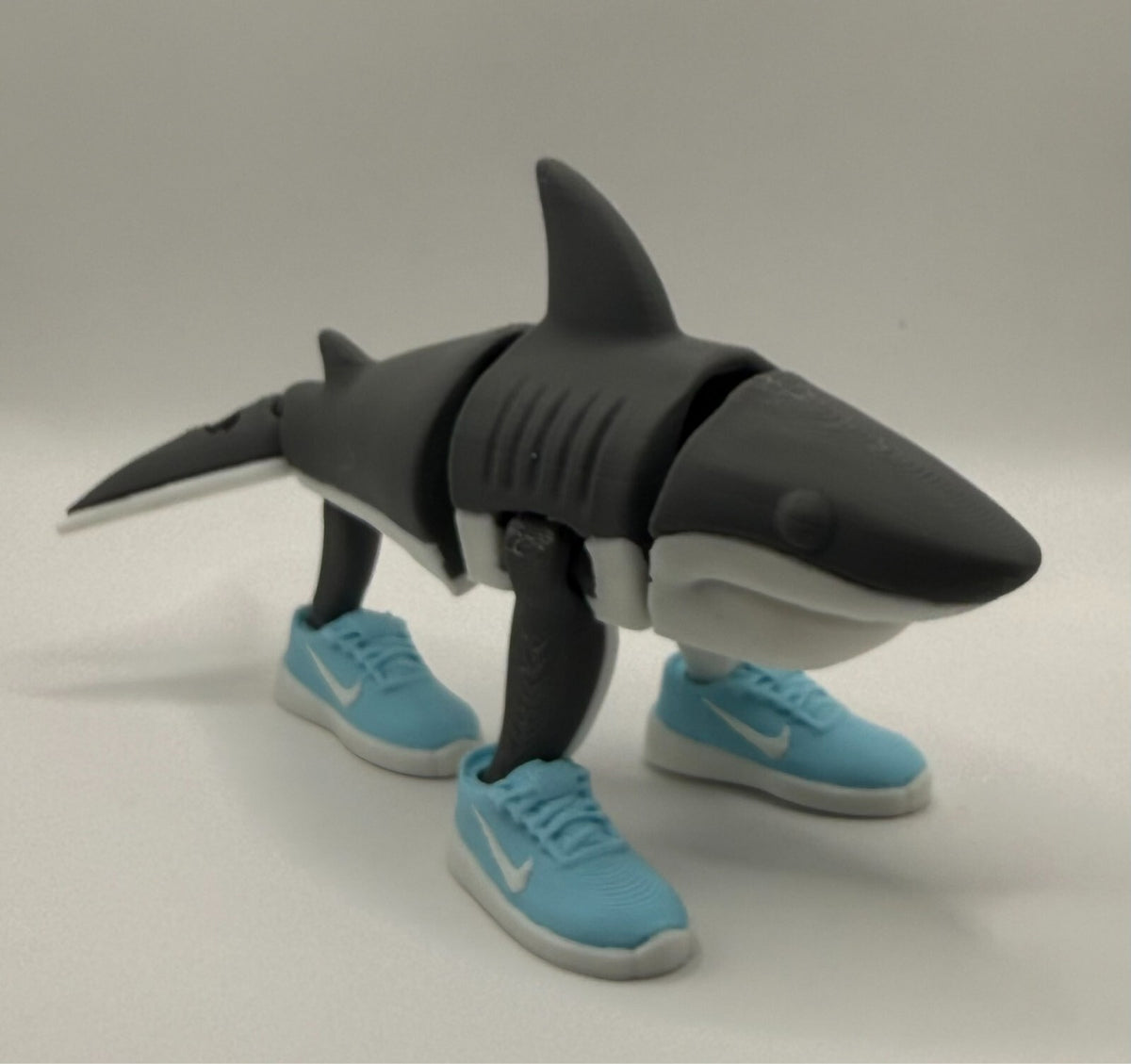 Tralalero Tralala | Italian Brainrot 3D Printed Figurine | Meme Collectible