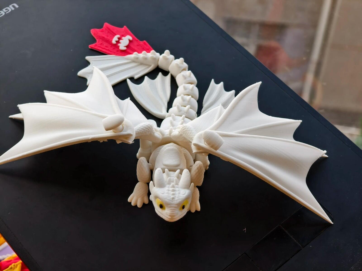 How to Train Your Dragon Toothless | Folded Wings | 3D Printed