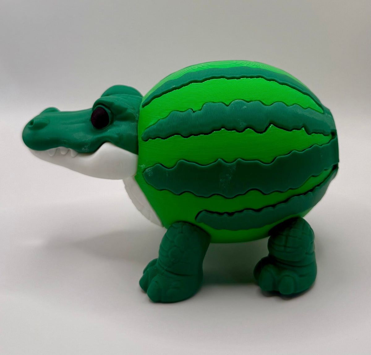 Glorbo Fruttodrillo | Italian Brainrot 3D Printed Figurine | Meme Collectible