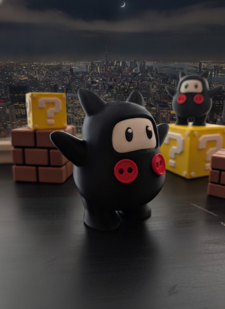 Ninji Figure – Mario-Inspired Collectible | Cute & Stealthy Ninja!