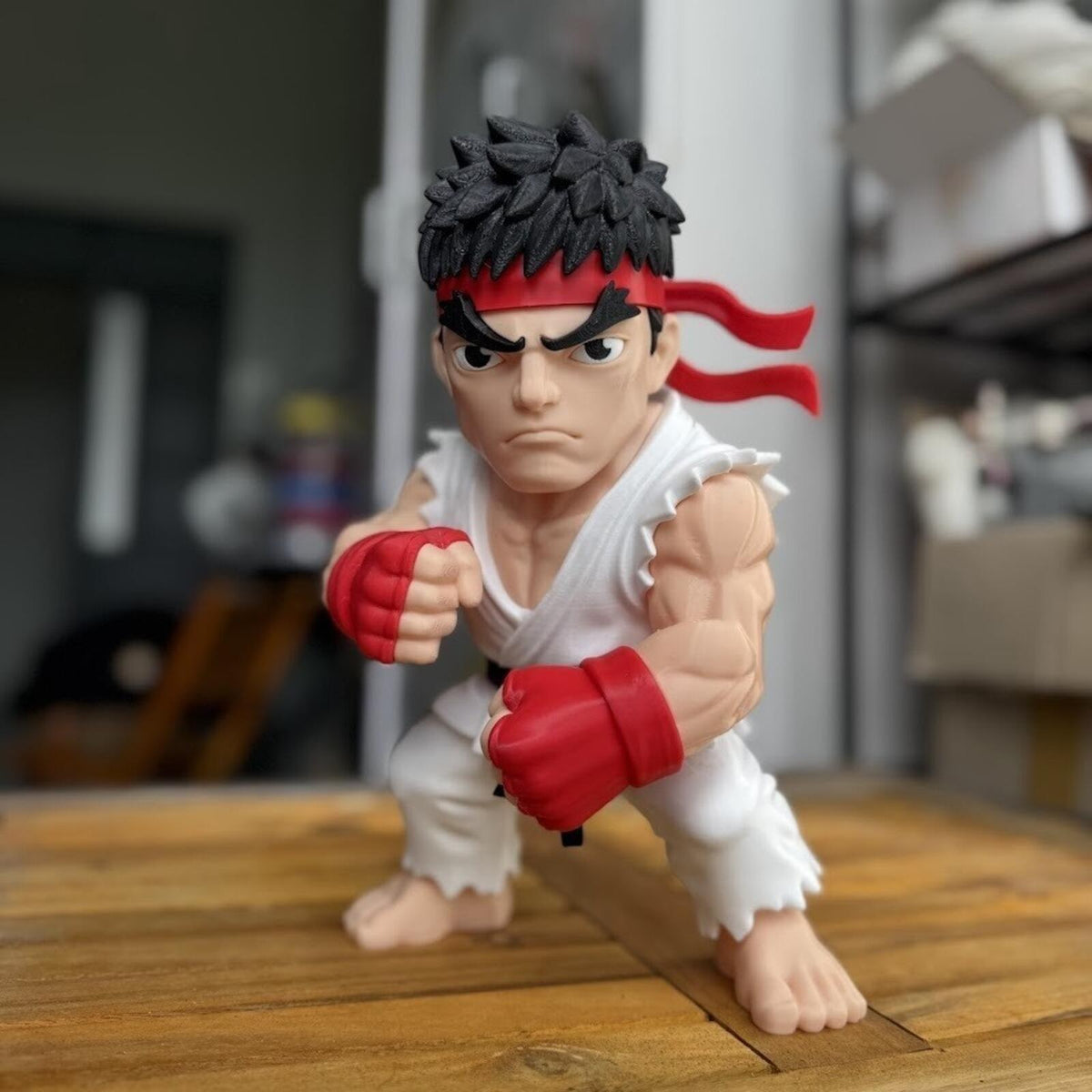 RYU – Chibi Fighter Fan Art Figure