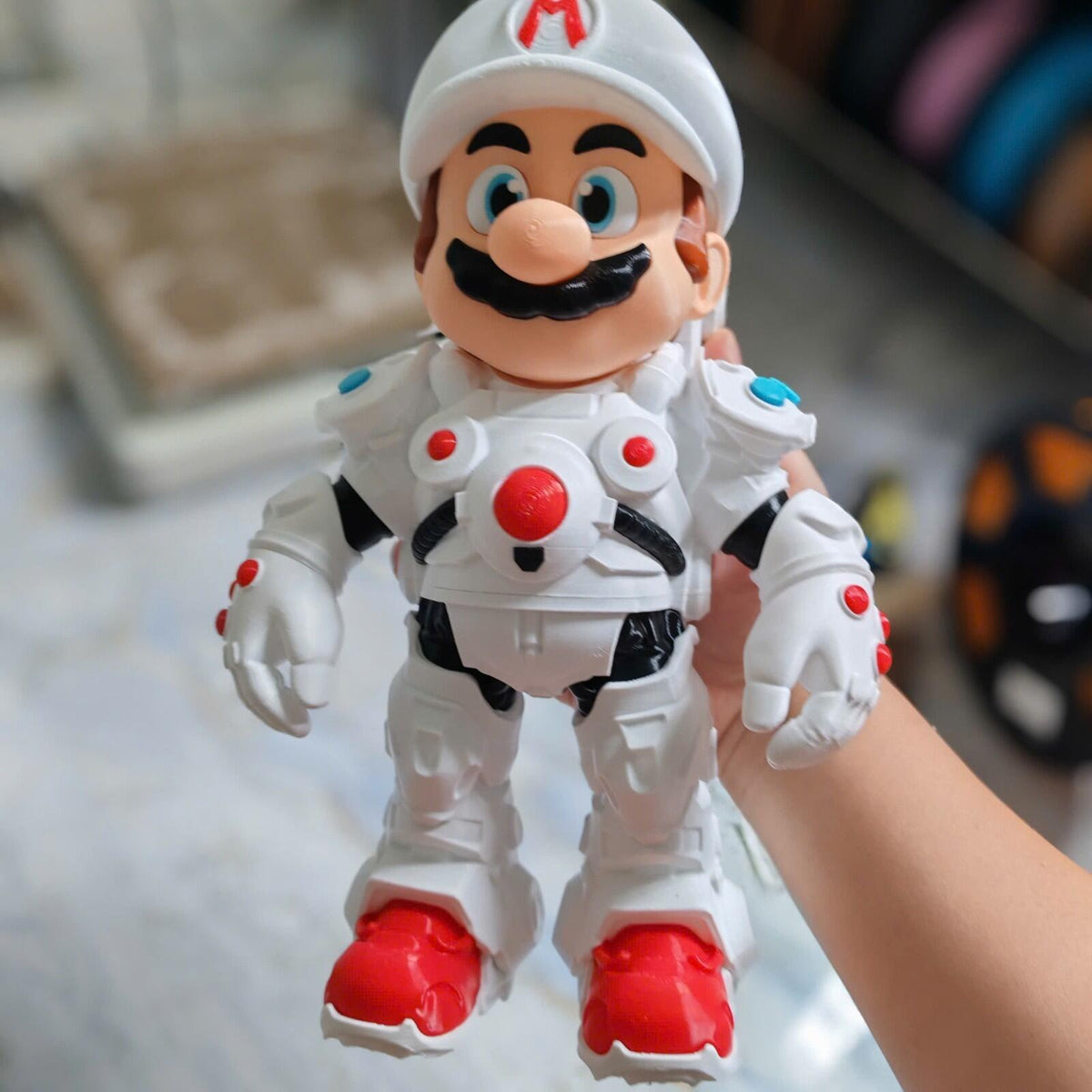 Mario Space | Fan Art 3D Printed Collectible
