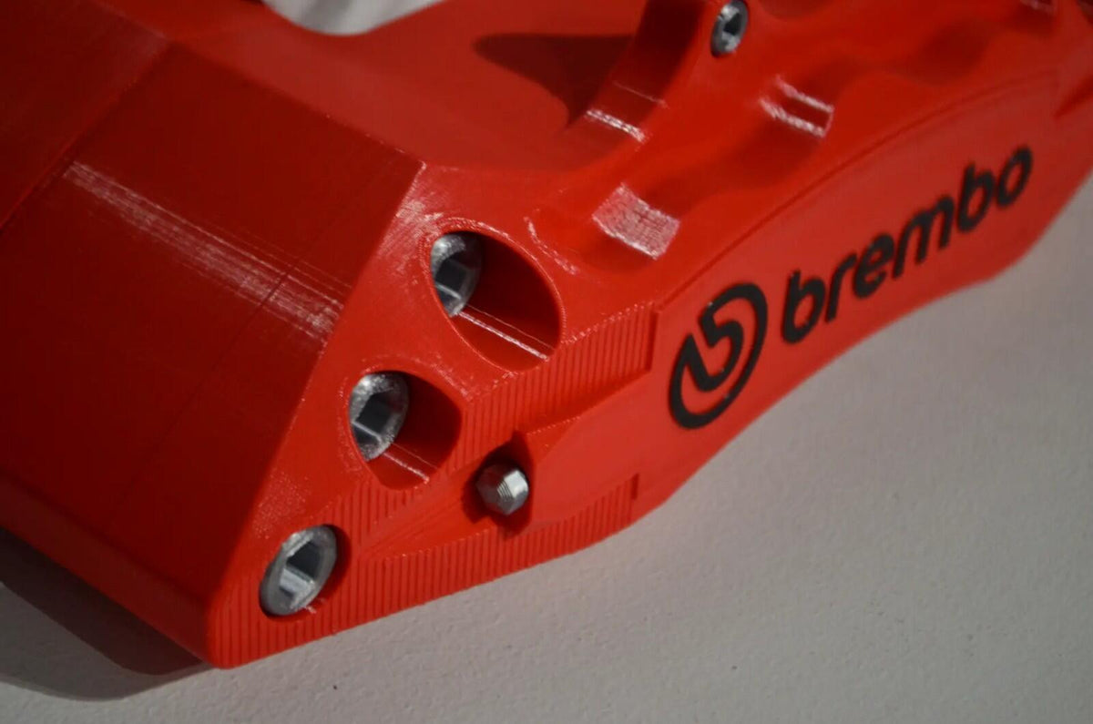 3D Printed Brake Caliper Style Tissue Box – Racing Car Inspired Design
