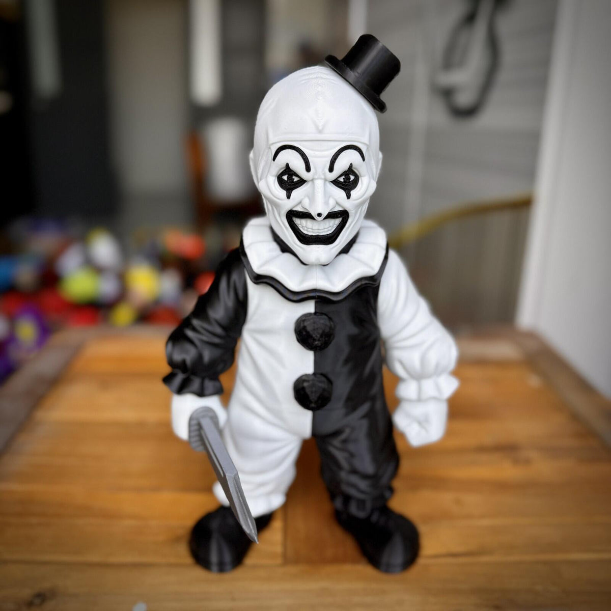 Art the Clown Fan Art 3D Printed Horror Statue