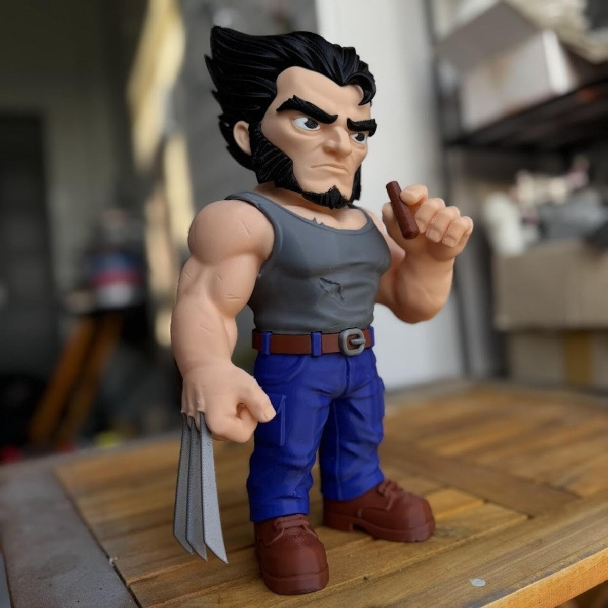 Logan Fan Art Figure | 3D Printed Collectible