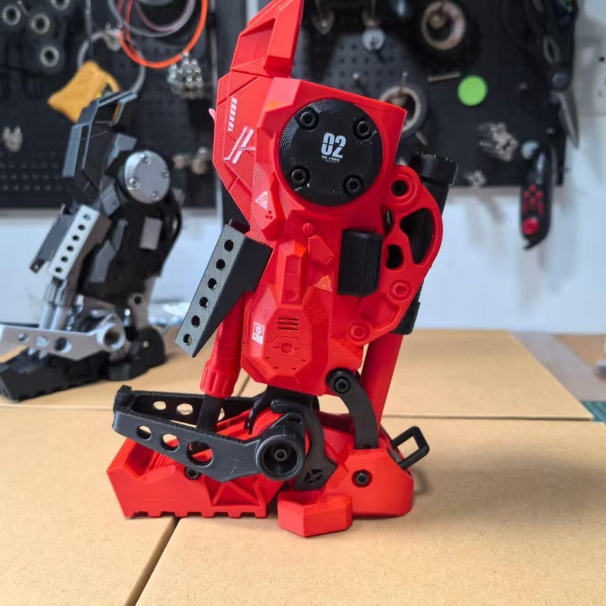 Mechanical Robot Leg Pen Holder | 3D Printed Desk Organizer | Mecha Style