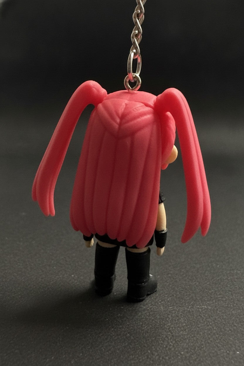 K-Pop Demon Hunter Inspired Keychain Set – Rumi, Zoey & Mira