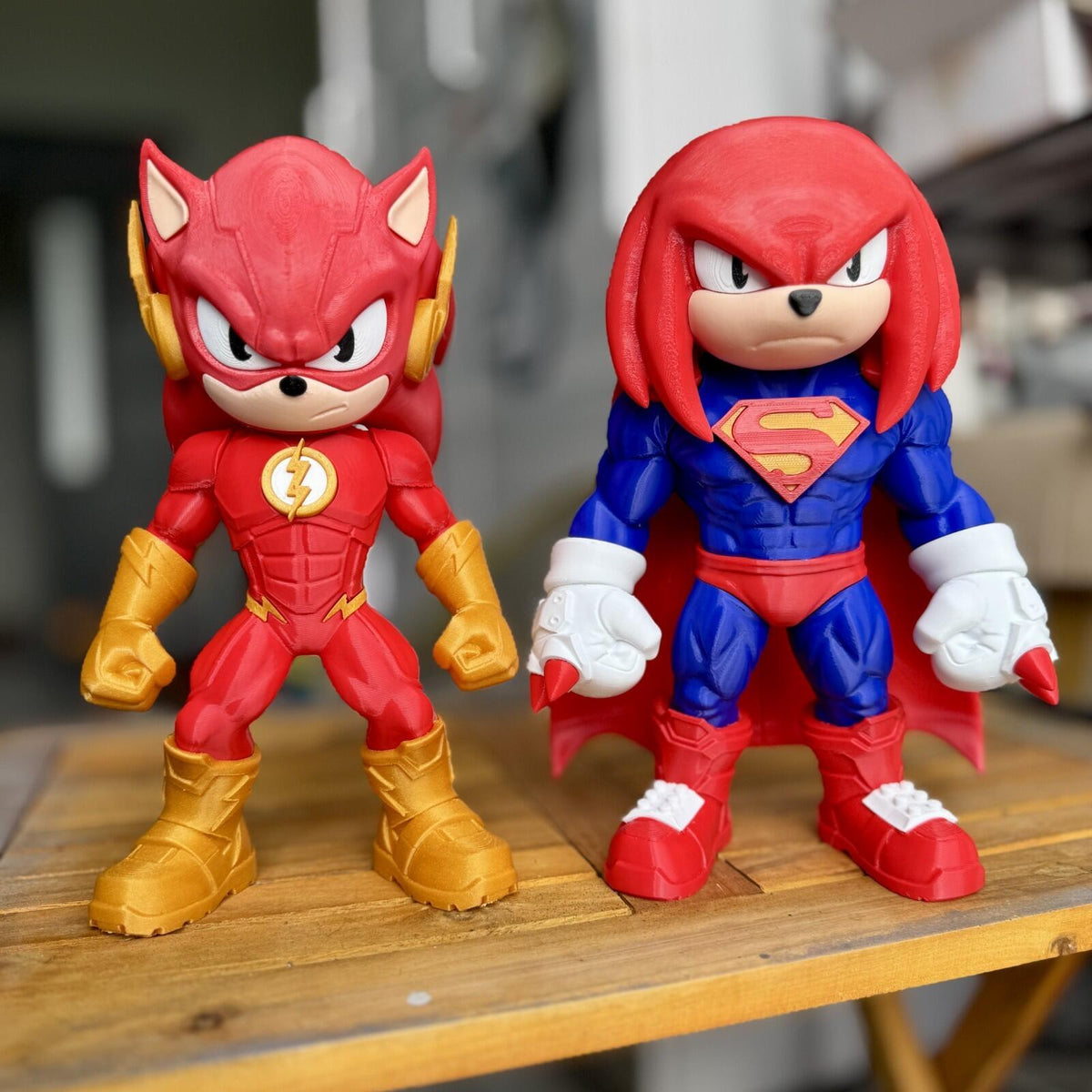 SUPER KNUCKLES – Chibi Superhero Fan Art 3D Printed Figure