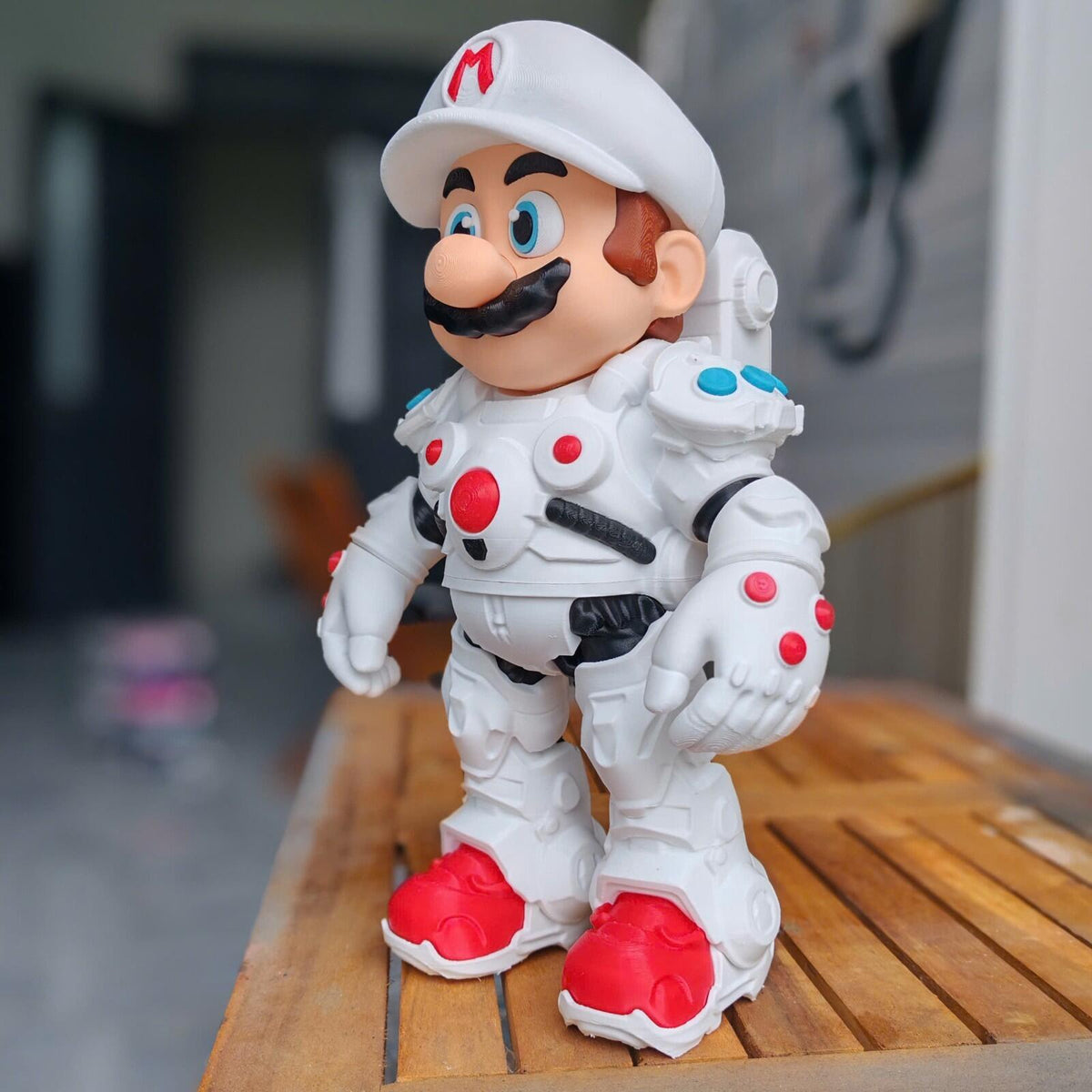 Mario Space | Fan Art 3D Printed Collectible