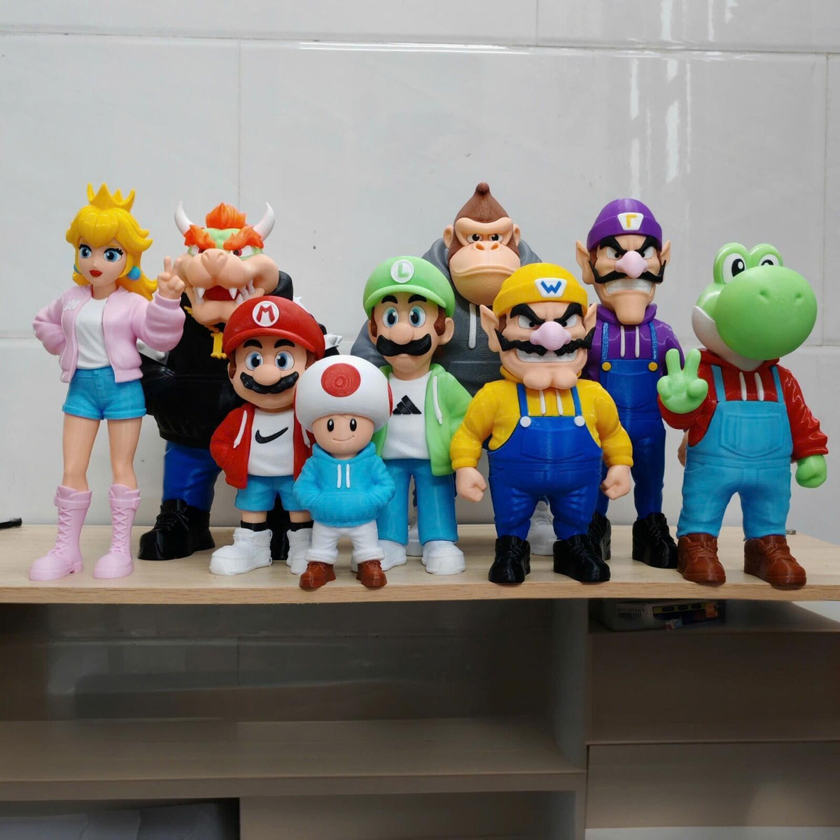 Donkey Kong Urban Vibes – Fan Art 3D Printed Collectible