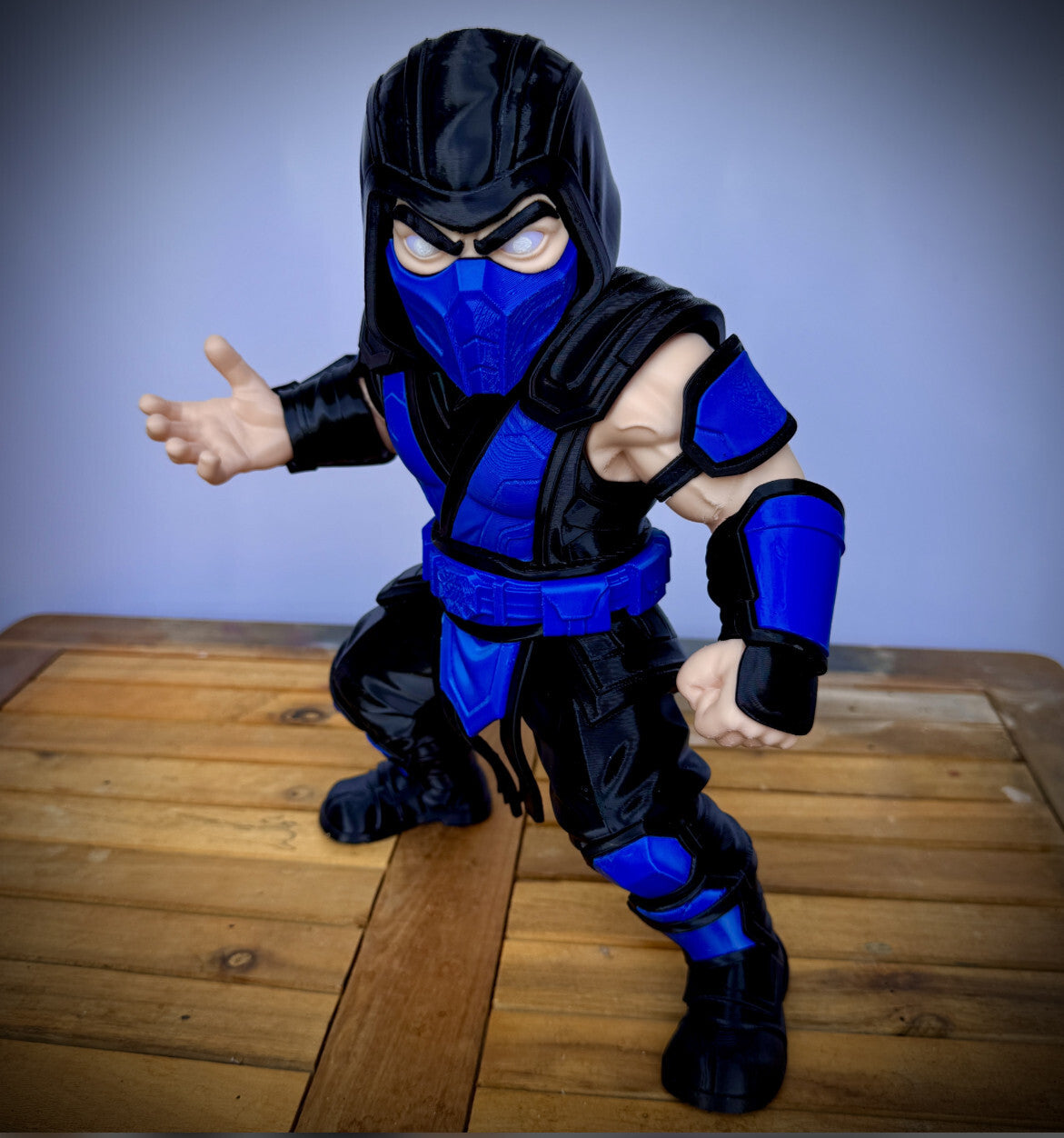 11-Inch Sub-Zero 3D Printed Figure
