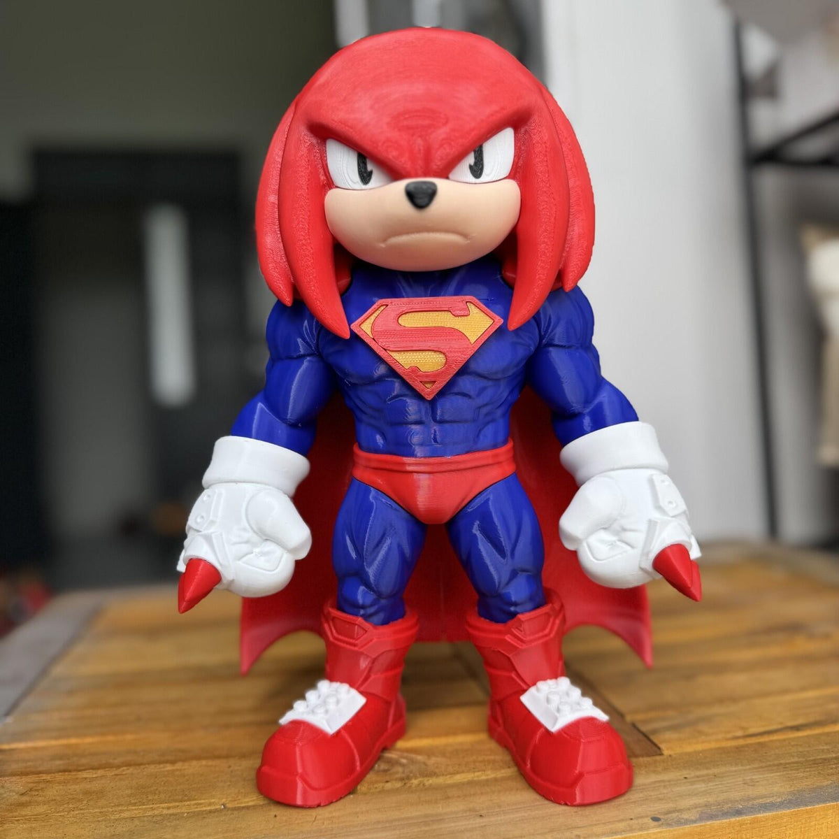 SUPER KNUCKLES – Chibi Superhero Fan Art 3D Printed Figure