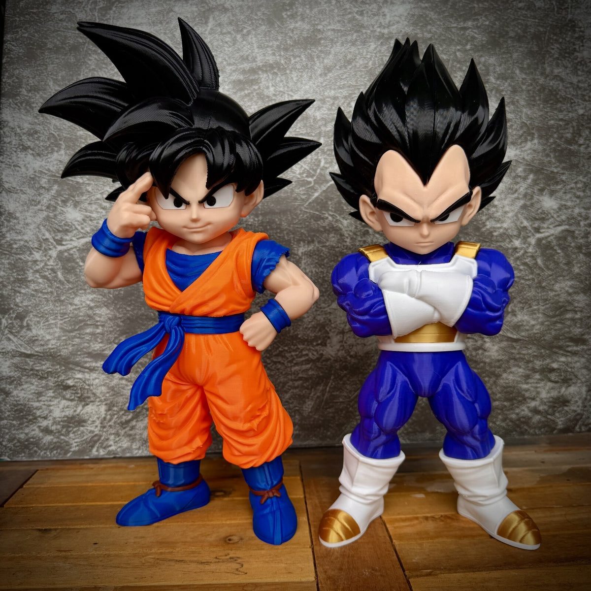 Vegeta Inspired Fan Art Figure | 32.5cm 3D Printed Statue