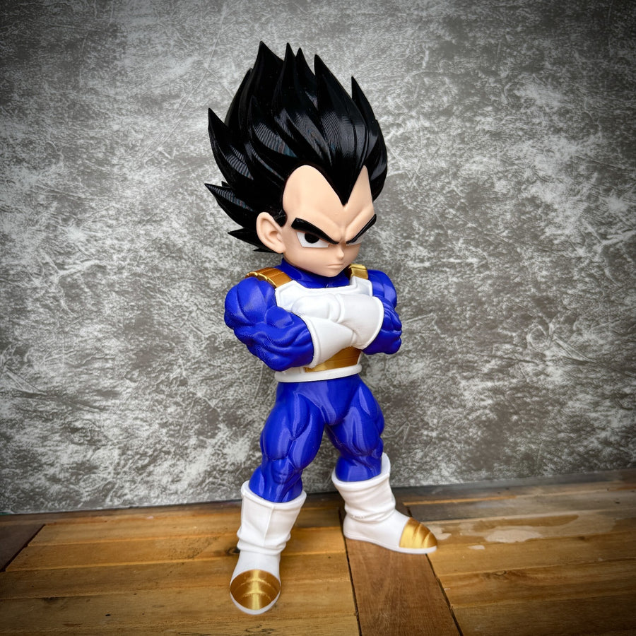 Vegeta Inspired Fan Art Figure | 32.5cm 3D Printed Statue