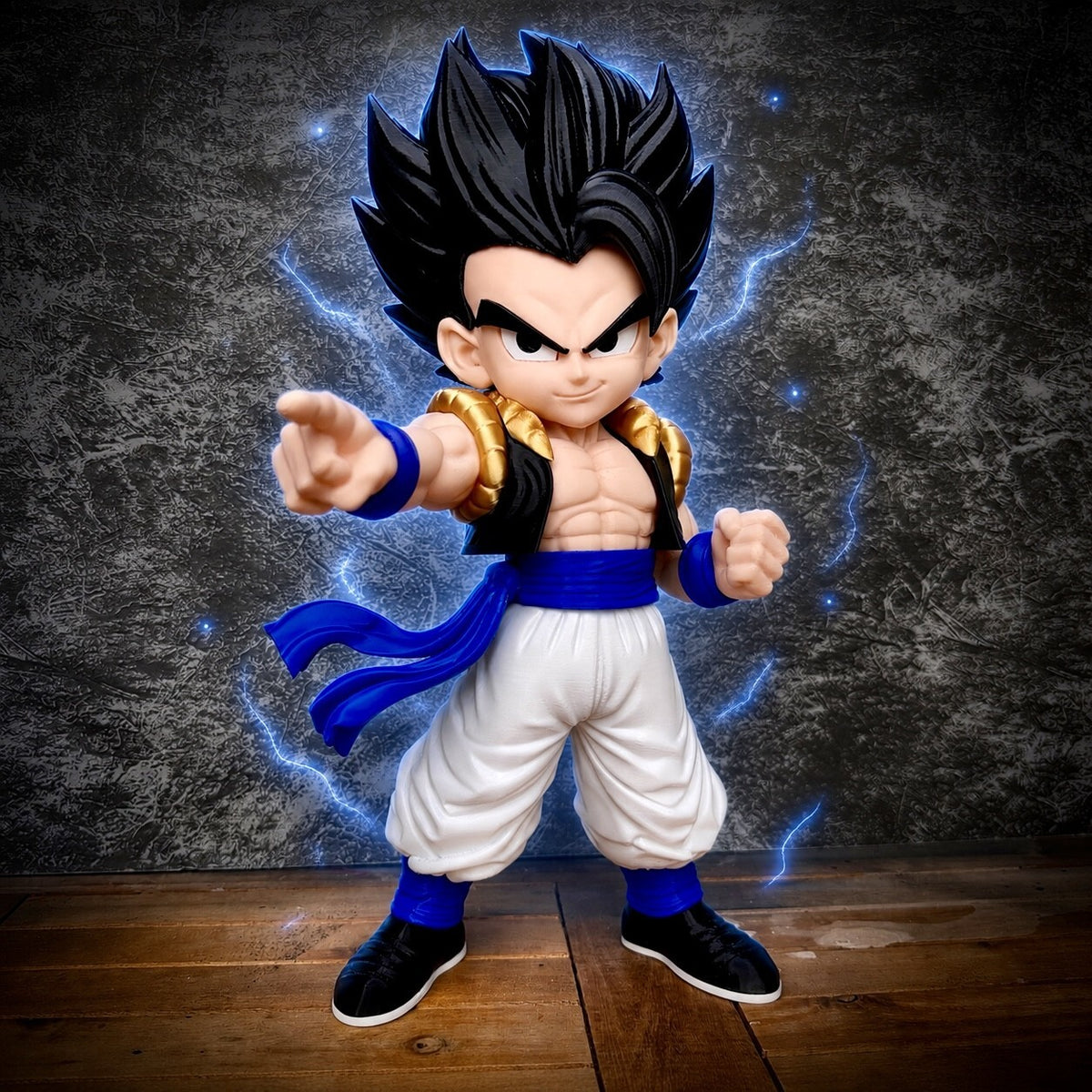 Gogeta Inspired Fan Art Figure | 32.5cm 3D Printed Statue
