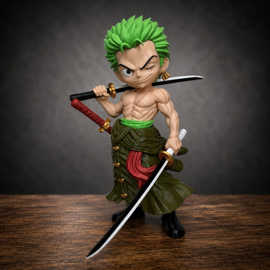 Zoro Inspired Fan Art Figure | 12.6-Inch 3D Printed Statue