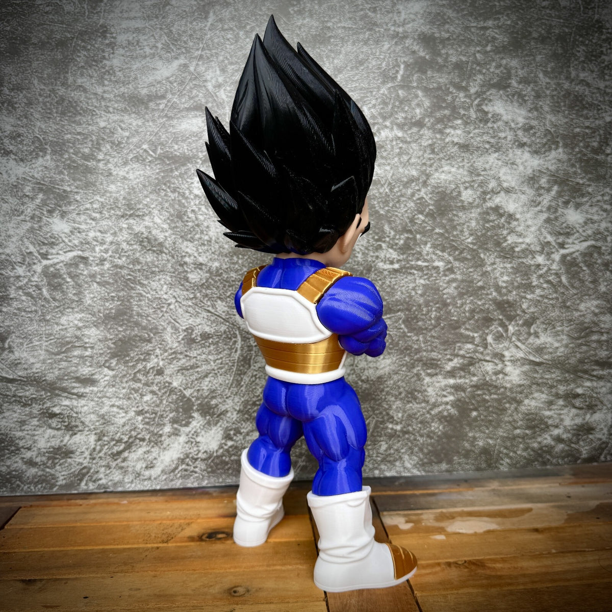 Vegeta Inspired Fan Art Figure | 32.5cm 3D Printed Statue