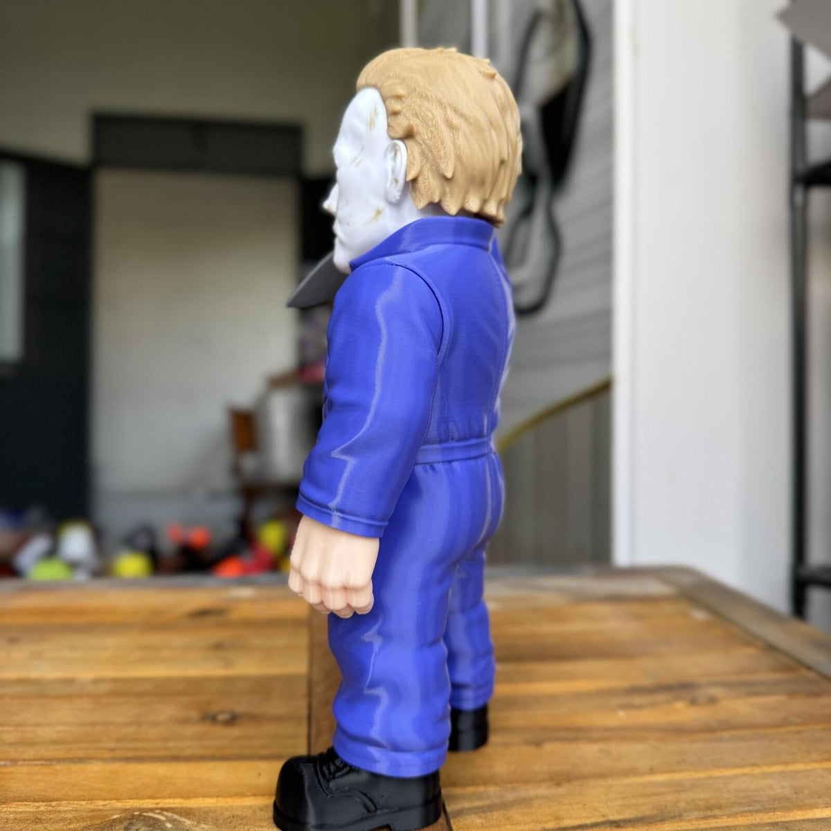 Michael Myers Fan Art 3D Printed Horror Statue