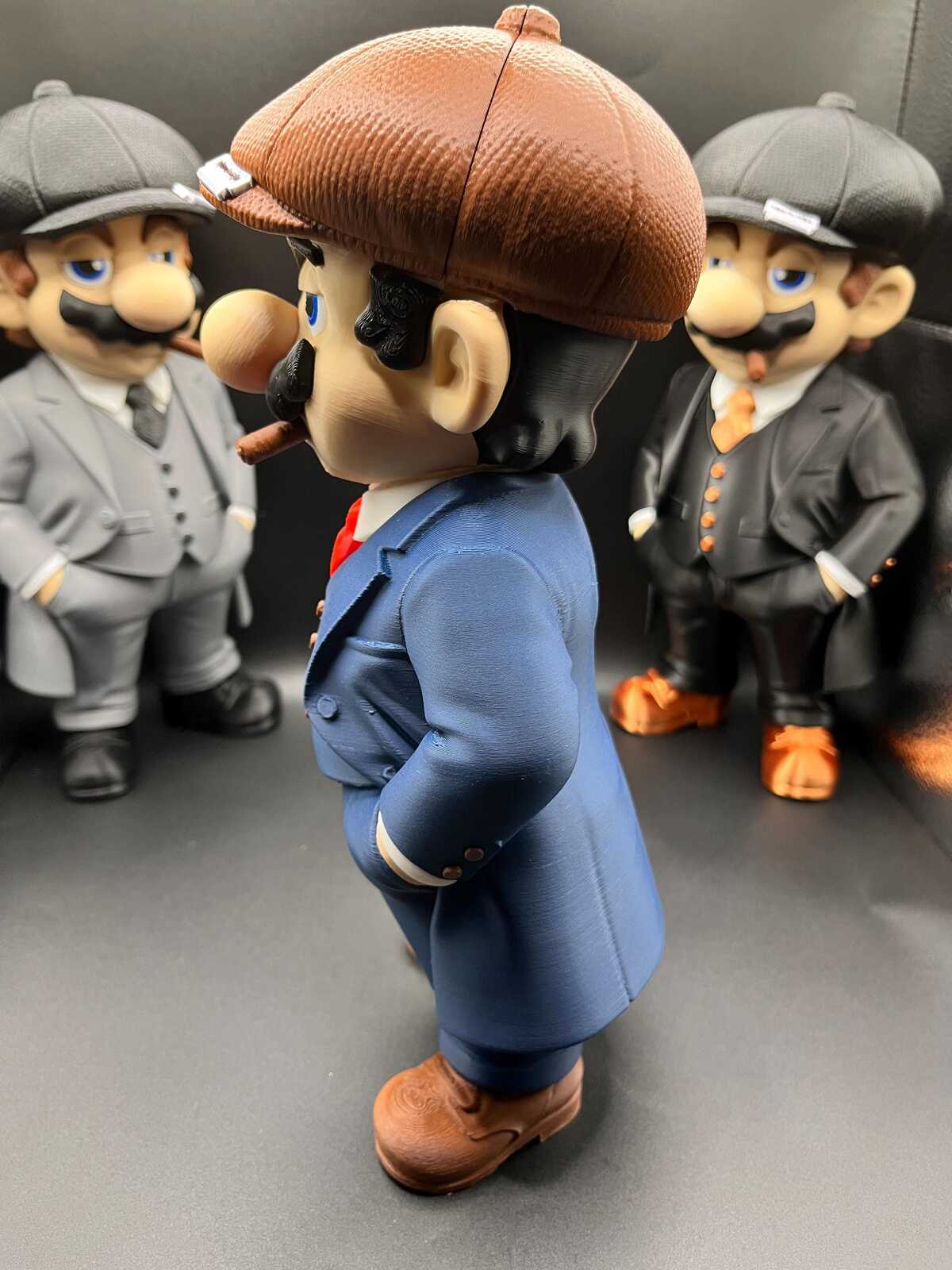 Shelby Inspired Mario - 3d Printed Collectible