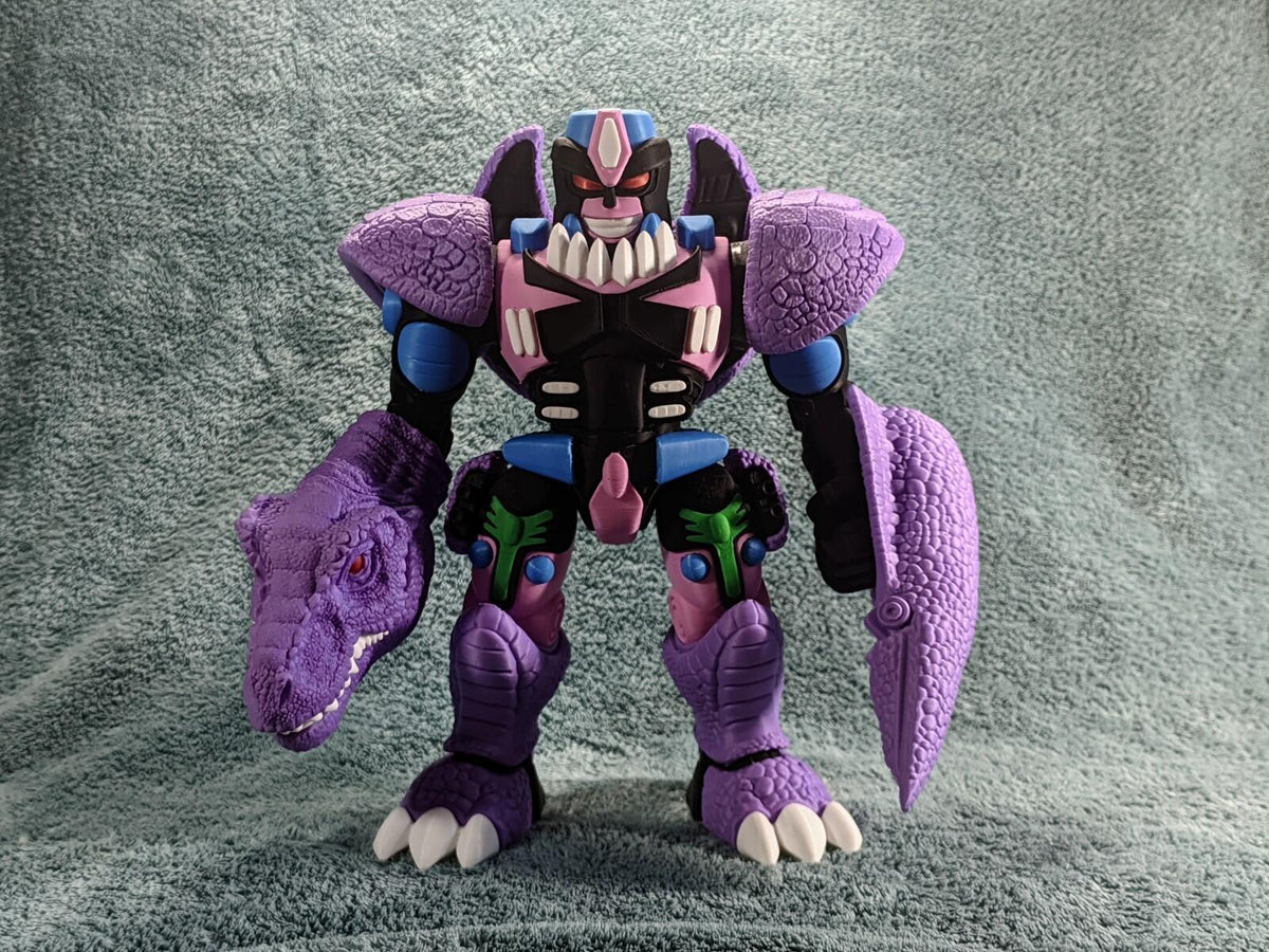 Chibi Mechanical T-Rex Warrior | Beast-Style Robot Figure | Transformers