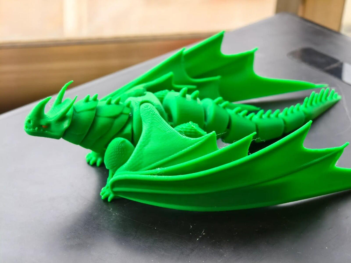 Heavy Armored Dragon – 3D Printed Fantasy Figure