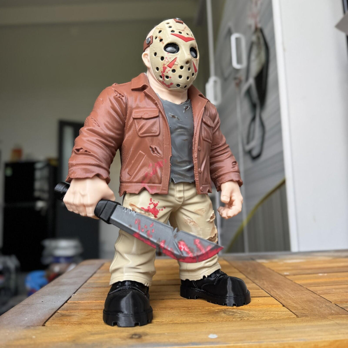 Jason Voorhees Fan Art 3D Printed Figure – 30cm (12”) – Horror Collectible