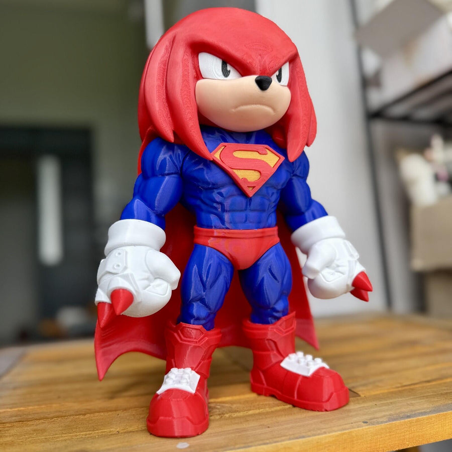 SUPER KNUCKLES – Chibi Superhero Fan Art 3D Printed Figure
