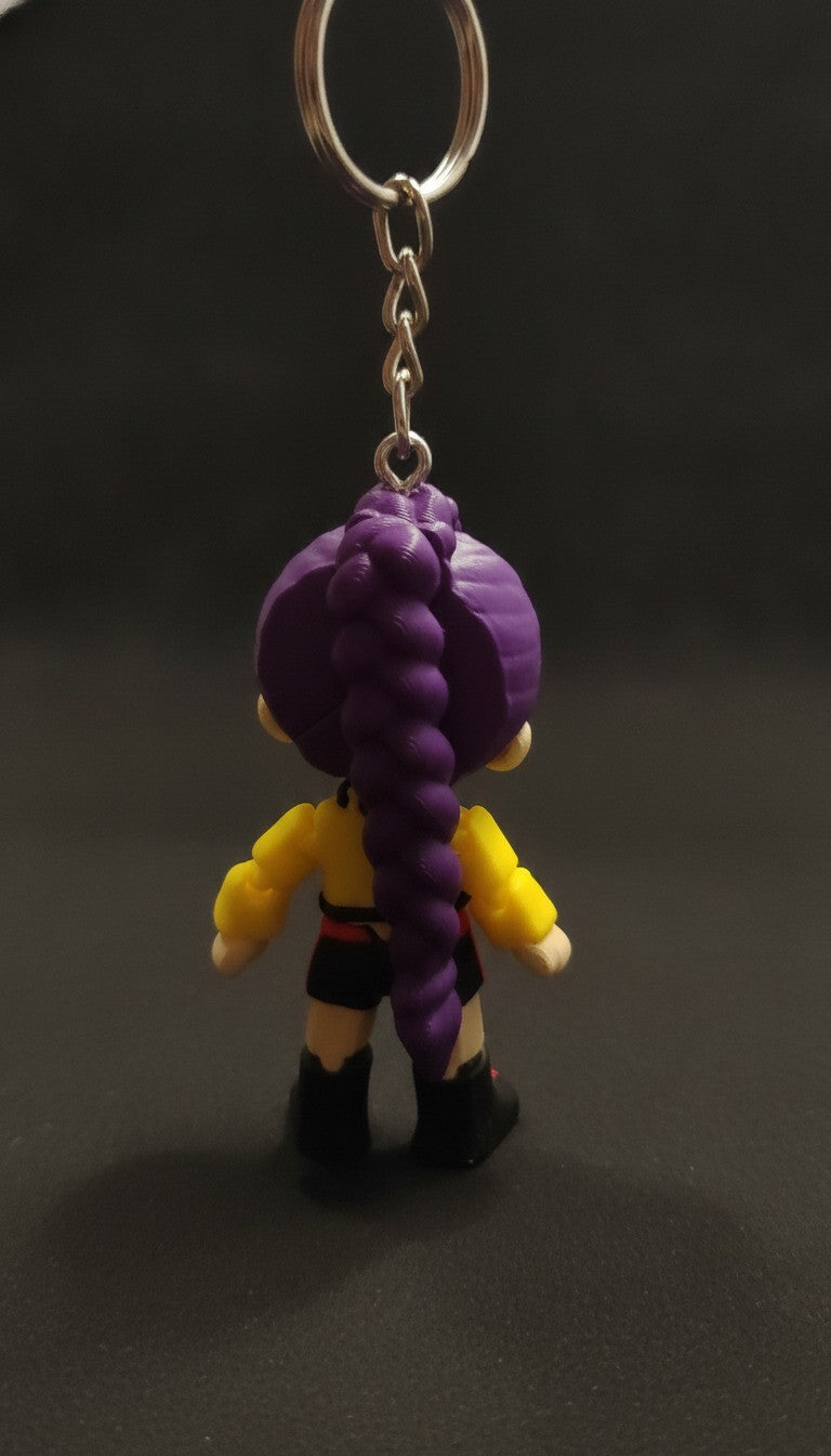 K-Pop Demon Hunter Inspired Keychain Set – Rumi, Zoey & Mira