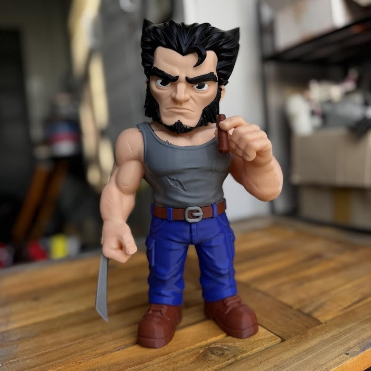 Logan Fan Art Figure | 3D Printed Collectible