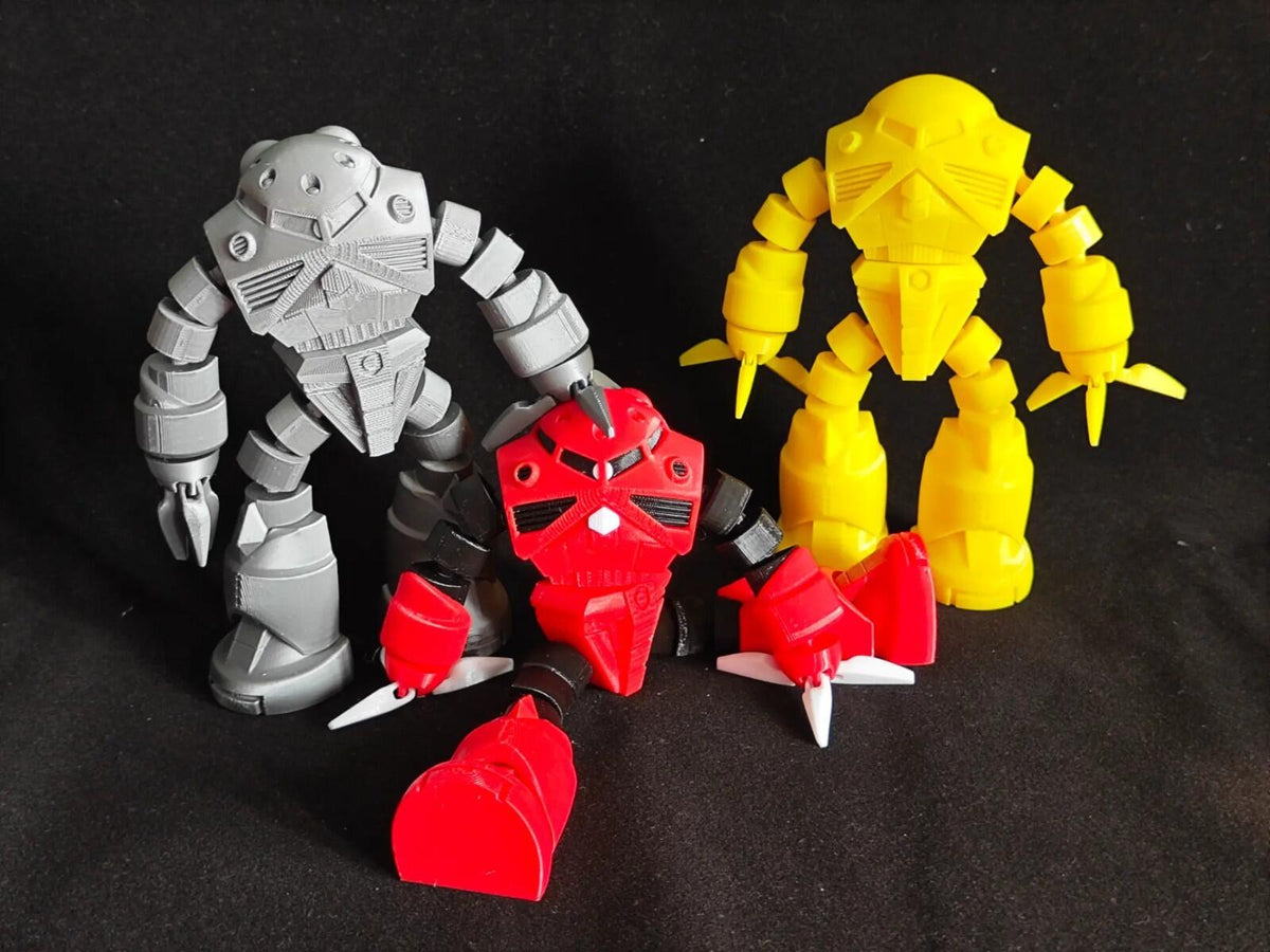 Mecha Crab Robot | 3D Printed | One-Piece | 23 Joints | Single Color