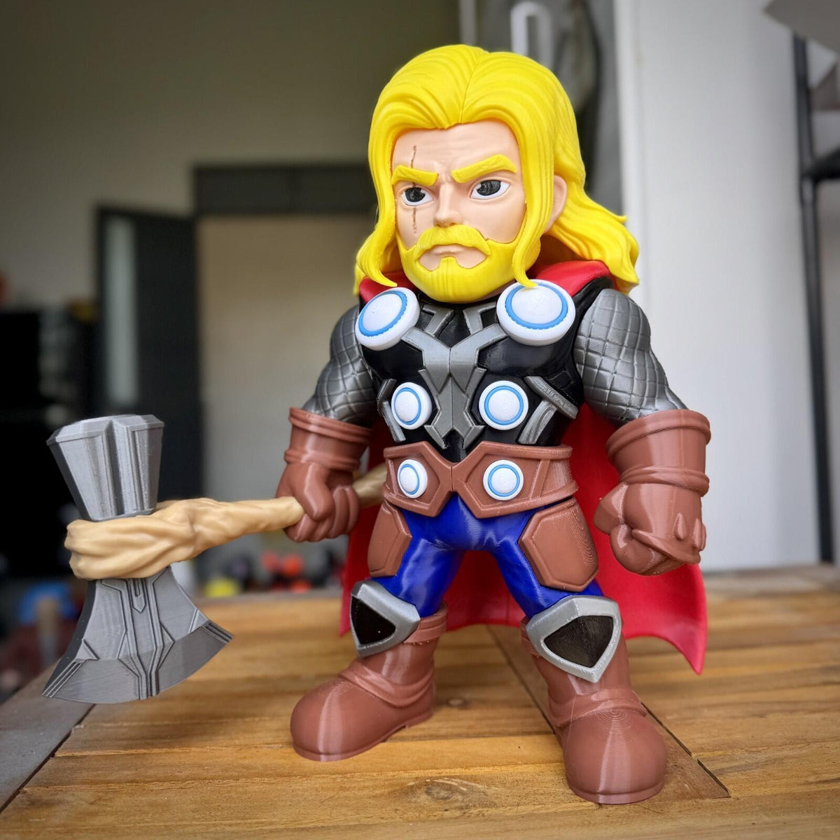 Thor Fan Art 3D Printed Figure – 30cm (12”) – God of Thunder Collectible