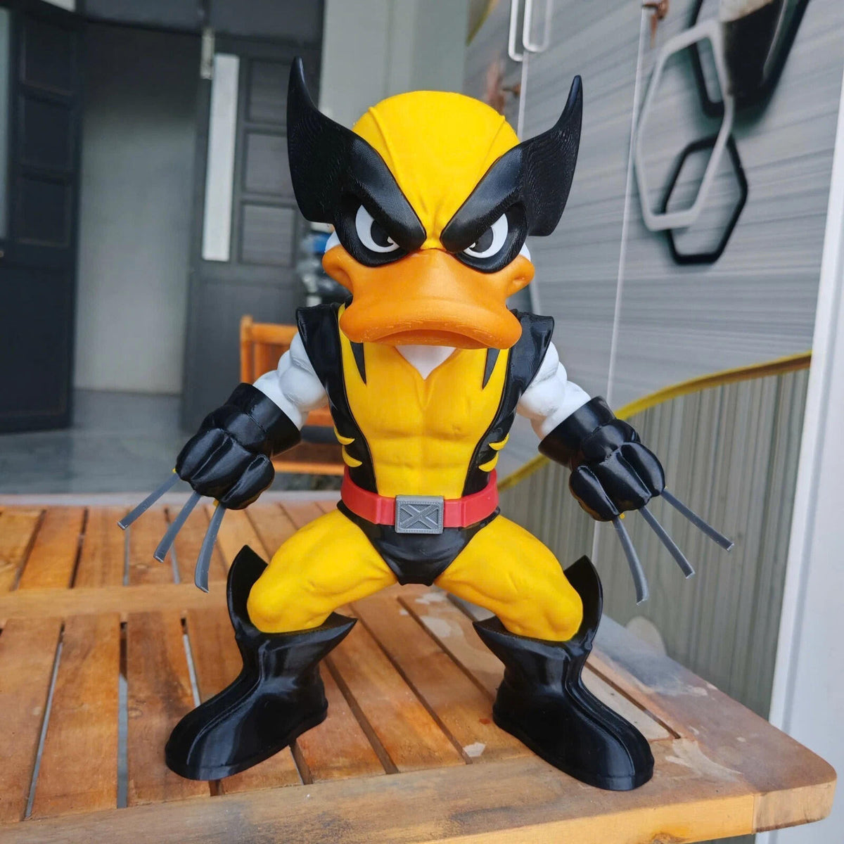 QUACKVERINE – Donald Duck × Wolverine Fan Art 3D Printed Collectible