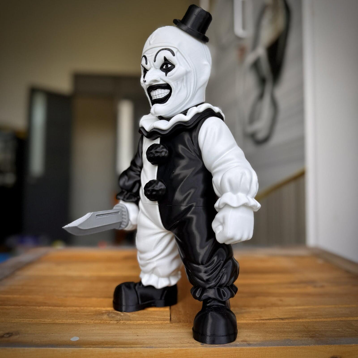 Art the Clown Fan Art 3D Printed Horror Statue