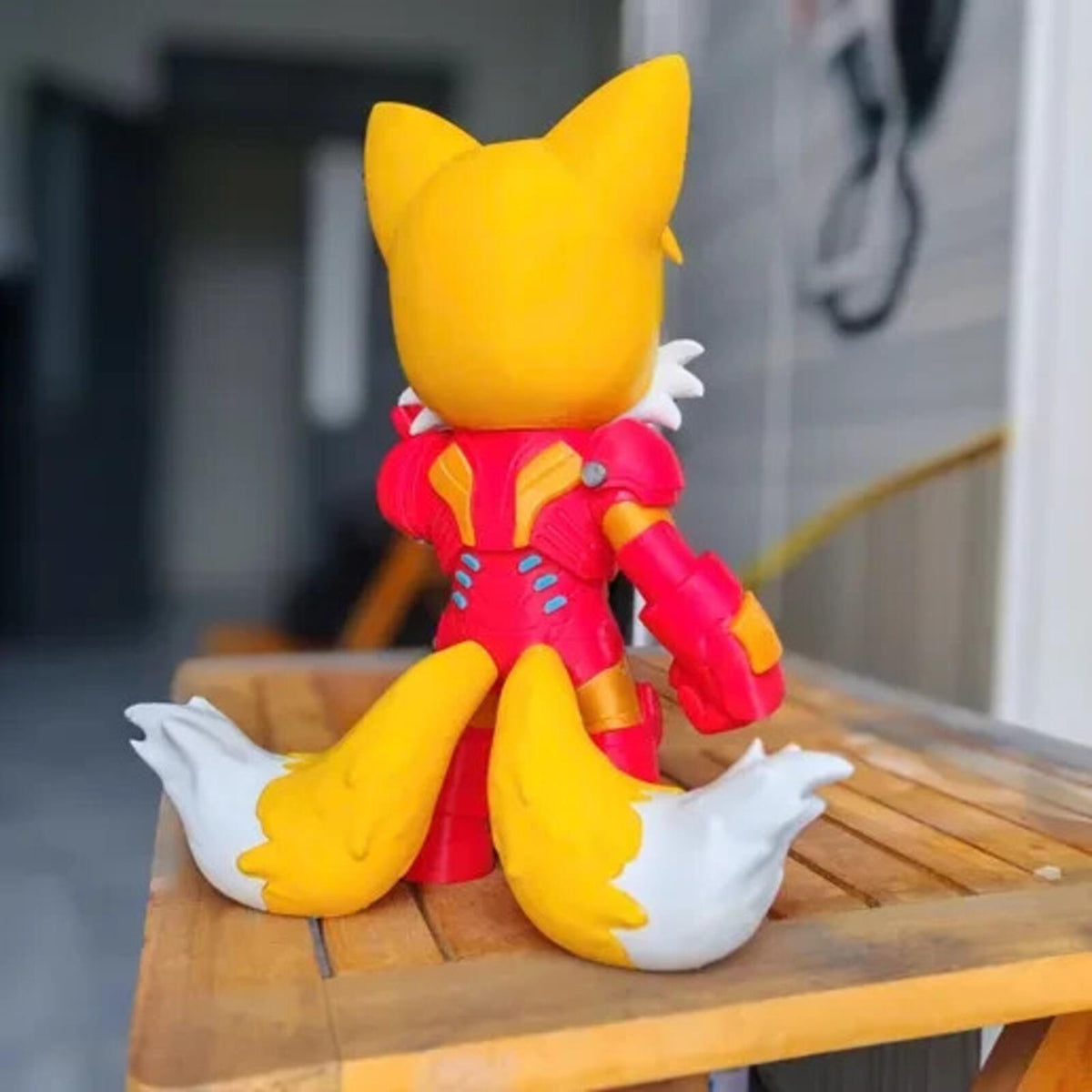 IRON TAILS – Tails × Iron Man Fan Art 3D Printed Collectible
