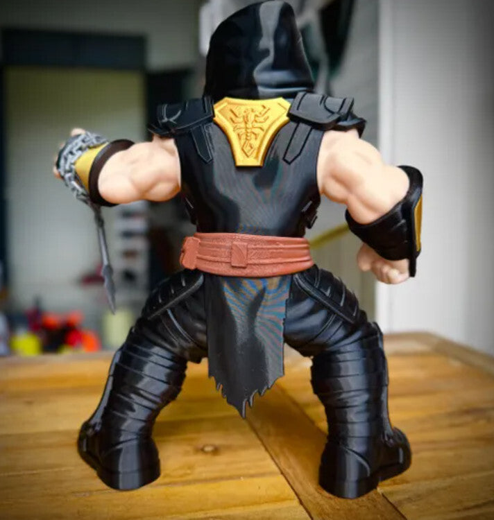 Mortal Kombat Collectible Statue Gamer Gift Display