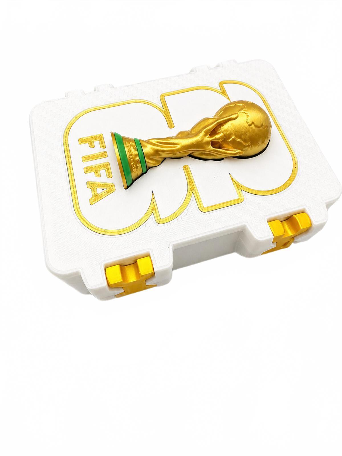 FIFA Soccer Sticker Organizer Panini Album Case Holds 250 Cards 3D Print Premium