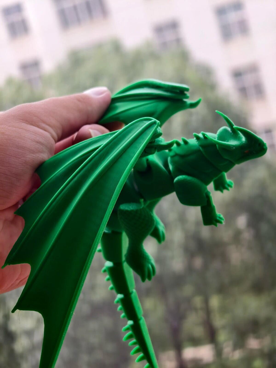 Heavy Armored Dragon – 3D Printed Fantasy Figure