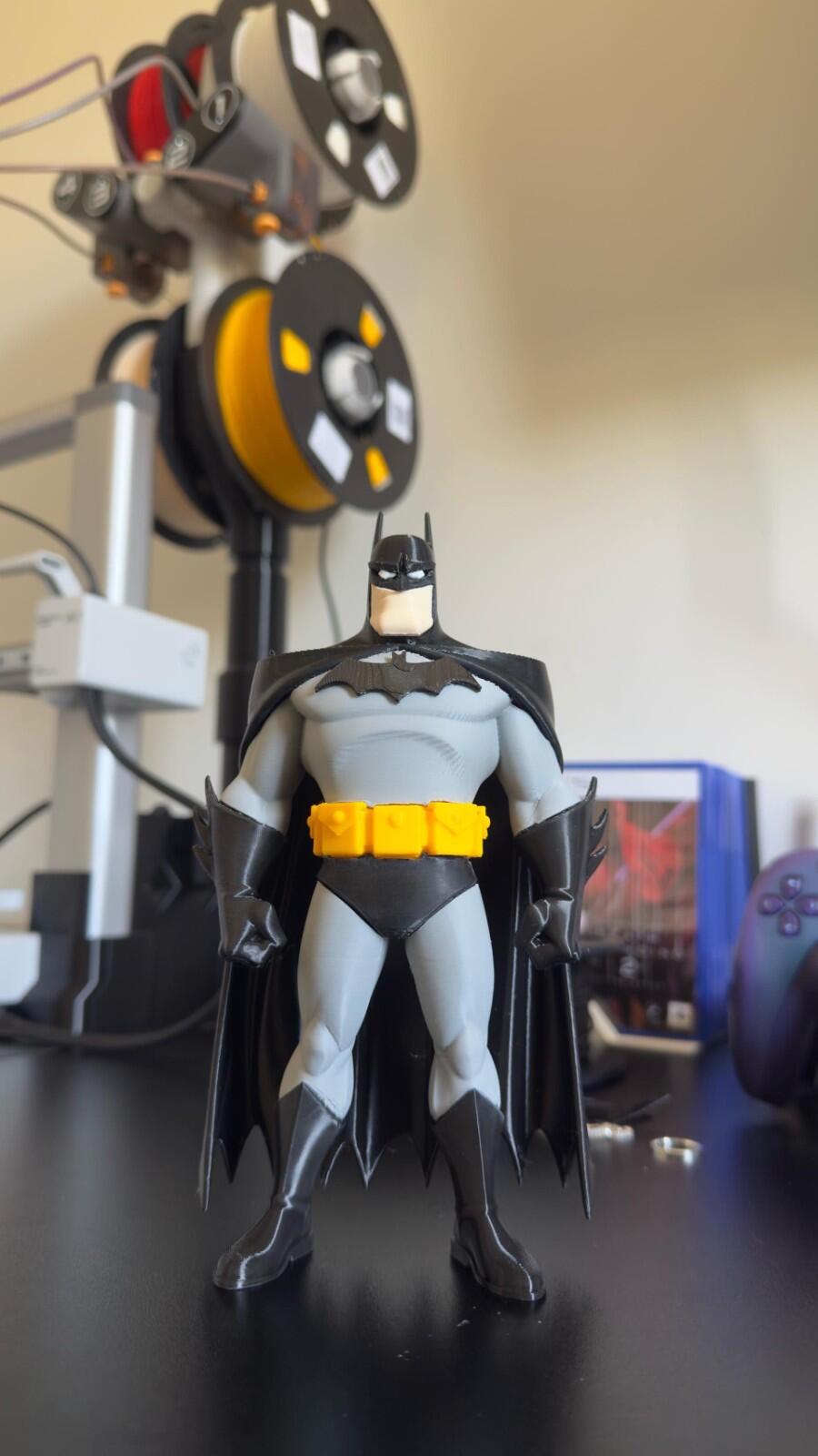 Batman Justice League | 3D Printed Model | 20cm | No AMS Needed | Easy Assembly