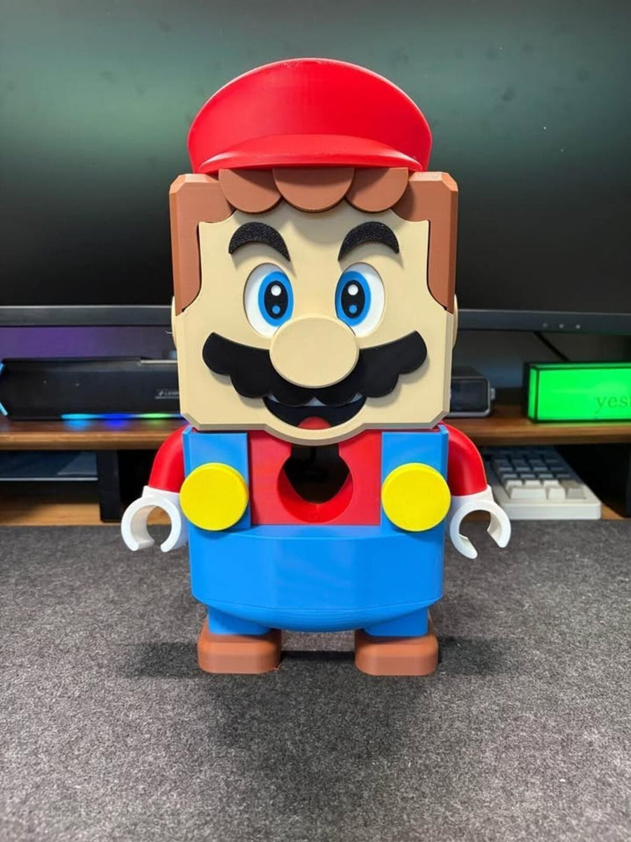 Super Mario Tissue Box Holder |13.5” 3D Printed