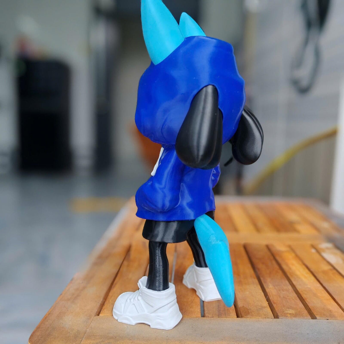 Lucario Urban Vibes – Fan Art 3D Printed Collectible