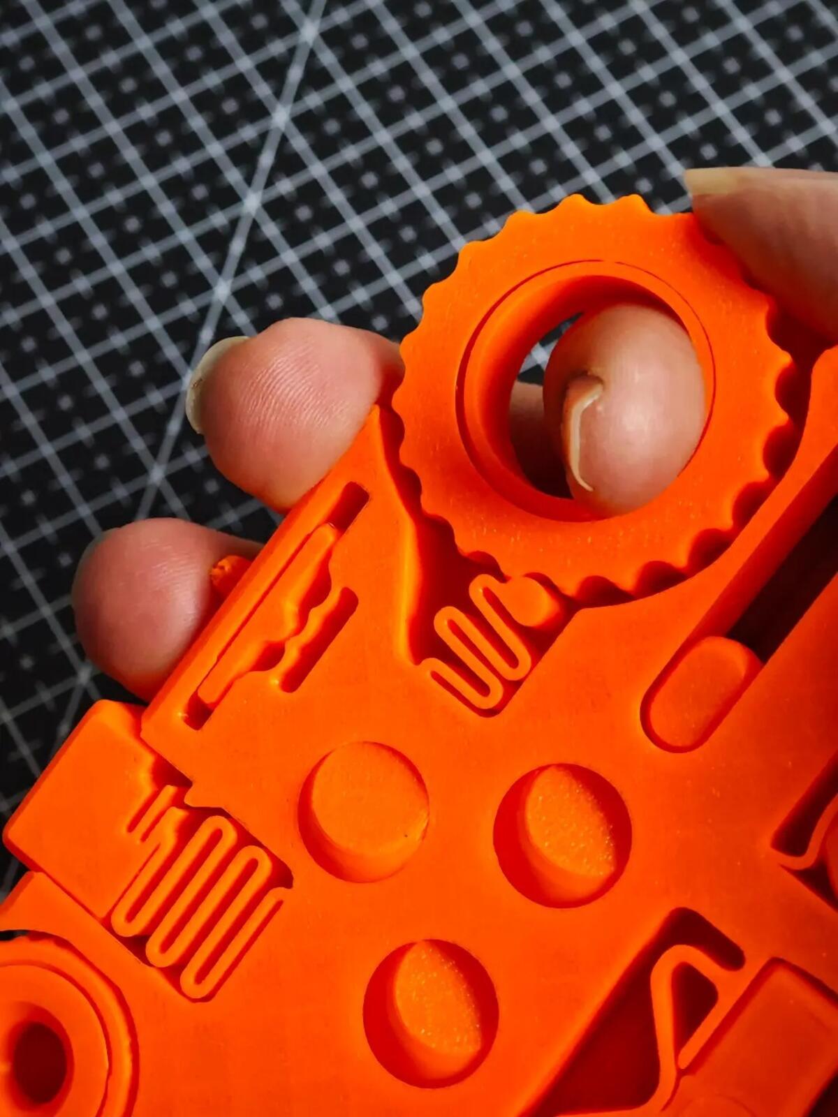 Stress Relief Desk Gadget, Fun Handheld Decompression Toy | 3D Printed